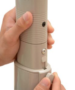 Quạt đứng Panasonic F-409KBE màu ghi | 51W, có remote 2 quạt cây F-409KBE màu gh
