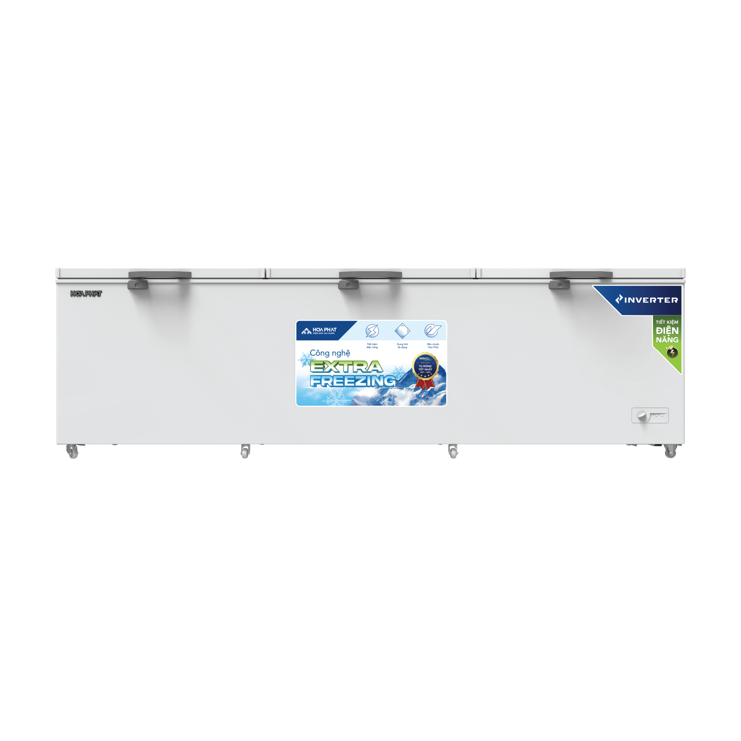 Tủ đông Hòa Phát HPF AD81190 | 1190L 1 ngăn 3 cánh inverter