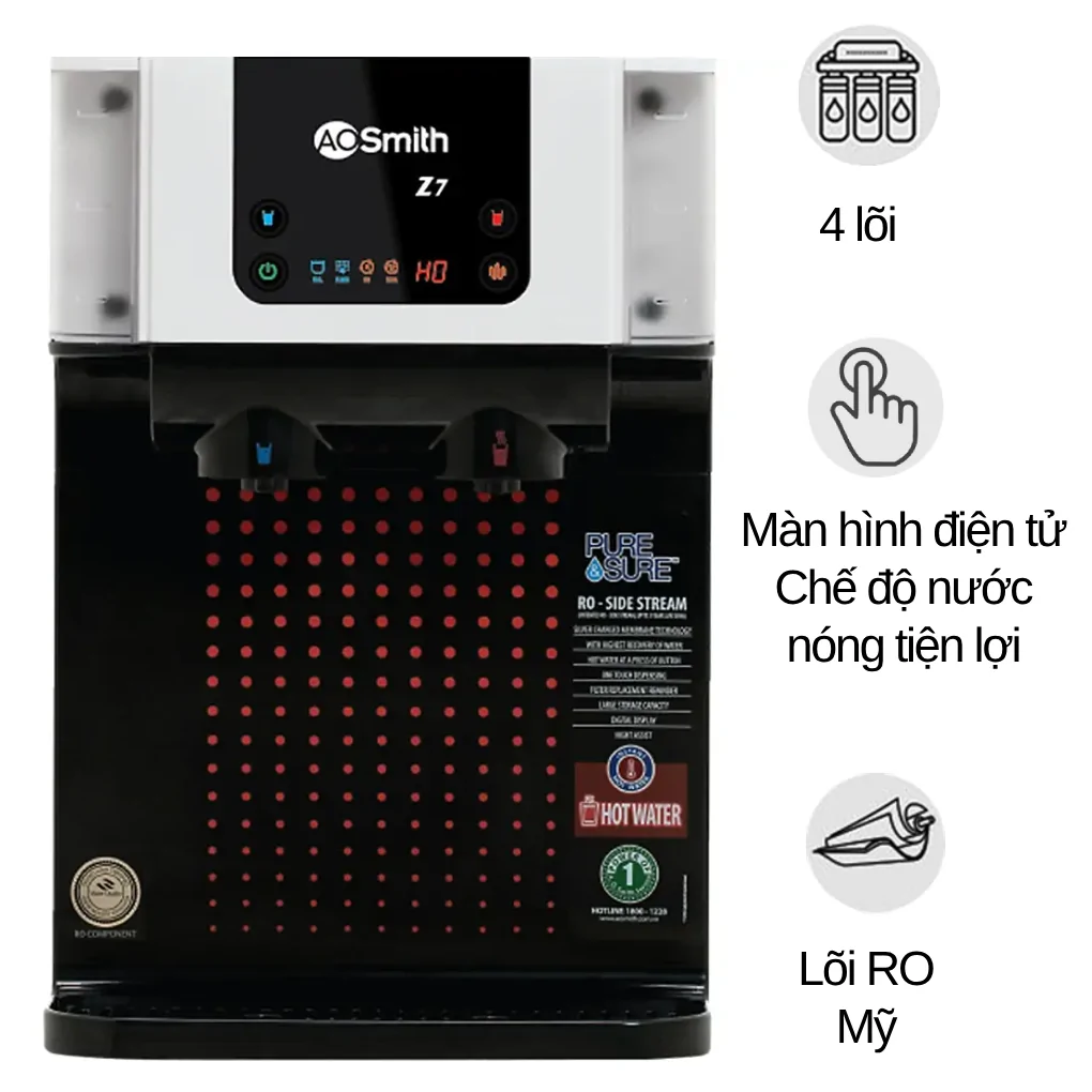 Máy lọc nước AO Smith Z7 | 9L 4 lõi 1 Máy lọc nước AO Smith Z7 | 9L 4 lõi