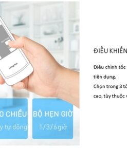 Quạt đứng Panasonic F-409KBE màu ghi | 51W, có remote 5 quạt đứng F-409KBE màu ghi