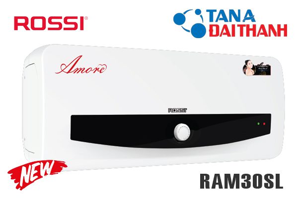 Bình nóng lạnh Rossi Amore R20 06HW | 30L ngang 1 Bình nóng lạnh Rossi Amore R20 06HW | 30L ngang