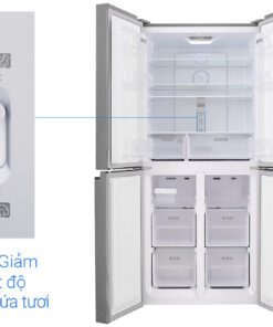 Tủ lạnh Sharp SJ-FXP480V-SL | 401L 4 cánh inverter 6 Sharp Sj Fxp480v Sl 5
