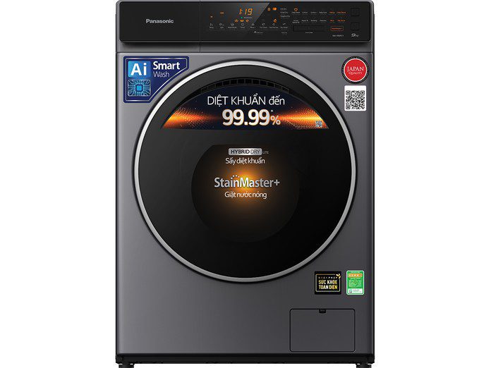 Máy giặt sấy Panasonic NA-S96FR1BVT | 9kg cửa ngang inverter