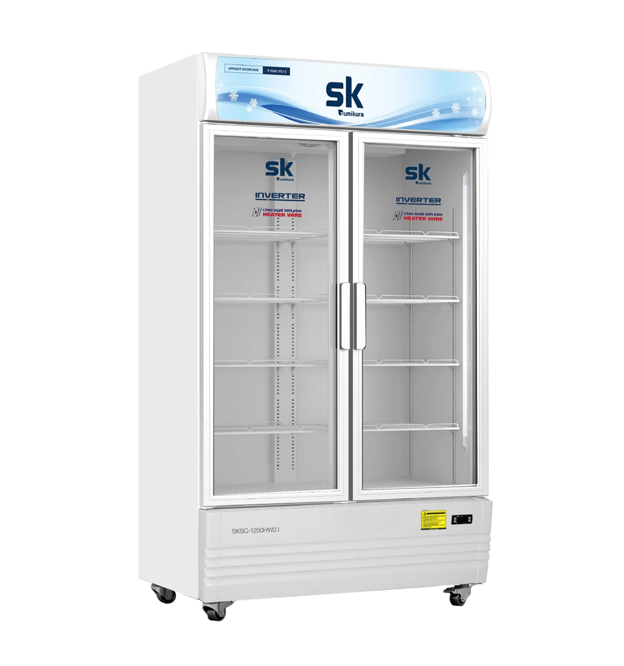Tủ mát Sumikura SKSC-1250HW2.I | 1200L 2 cánh inverter 1 Tủ mát Sumikura SKSC-1250HW2.I | 1200L 2 cánh inverter