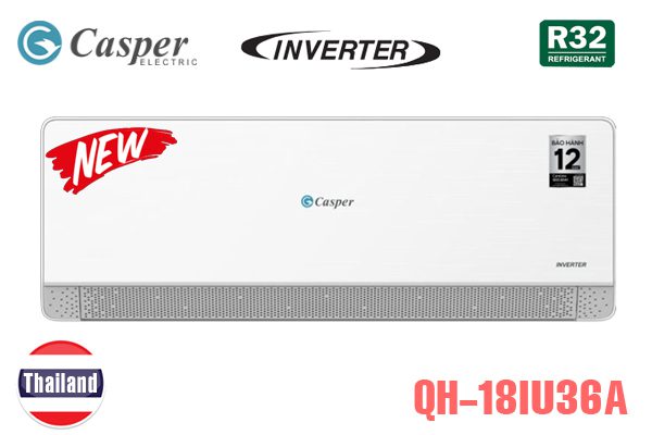 Điều hòa Casper QH-18IU36A | 18000BTU 2 chiều inverter 1 Điều hòa Casper QH-18IU36A | 18000BTU 2 chiều inverter