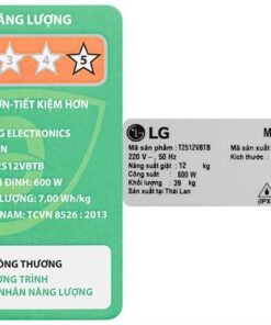 Máy giặt LG T2512VBTB | 12kg cửa trên inverter 9 Máy giặt LG T2512VBTB - hình số 10