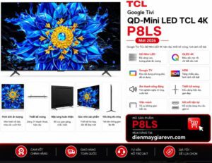Google Tivi QLED TCL 4K 55 inch 55P8LS 1 Google Tivi QLED TCL 4K 55 inch 55P8LS