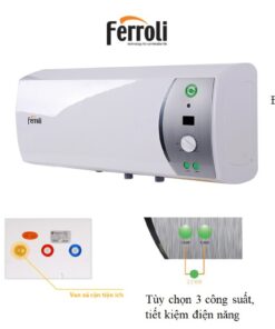 Bình nóng lạnh Ferroli VERDI SE 30L | 30L ngang 8 Bình nóng lạnh Ferroli VERDI SE 30L - hình số 8