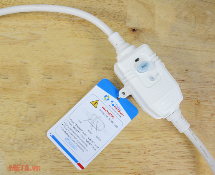 Bình nóng lạnh Rossi Amore RAM-30SQ có elcb Bình nóng lạnh gián tiếp