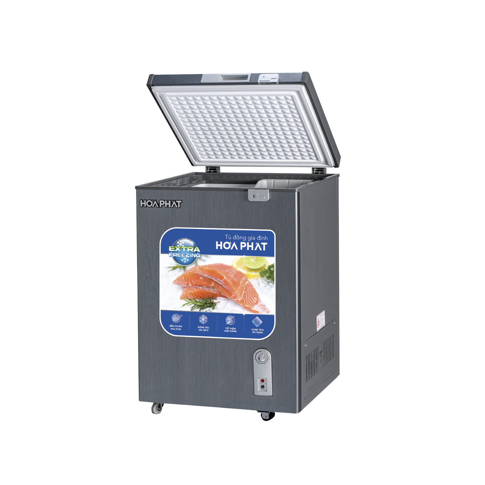 Tủ đông Hòa Phát HPF AD6107G | 107L 1 ngăn 1 cánh 6 Tủ đông Hòa Phát HPF AD6107G - hình số 6