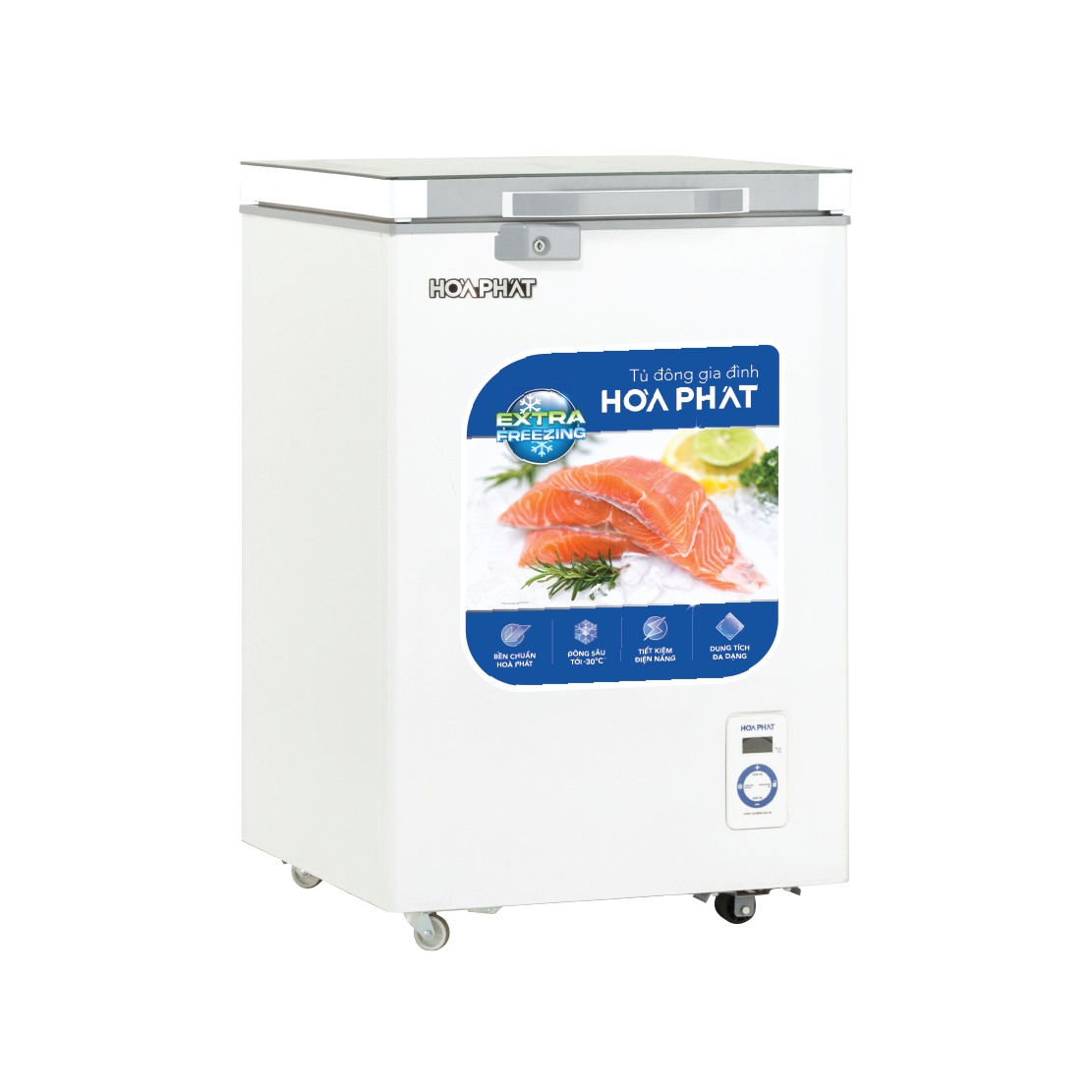 Tủ đông Hòa Phát HPF AD6107.T1 | 107L 1 ngăn 2 Tủ đông Hòa Phát HPF AD6107.T1 - hình số 2