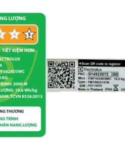 Máy giặt Electrolux EWF1024D3WC | 10kg cửa ngang inverter 7 Máy giặt Electrolux EWF1024D3WC - hình số 8
