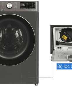 Máy giặt sấy LG FV1414H3BA | 14kg cửa ngang inverter 7 -