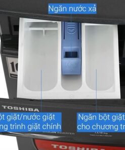 Máy giặt sấy Toshiba TWD-T21BU140UWV(MG) | 13kg cửa ngang inverter 5 Máy giặt sấy Toshiba TWD-T21BU140UWV(MG) - hình số 5