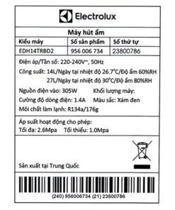 Máy lọc không khí Electrolux EDH14TRBD2 16 Máy lọc không khí Electrolux EDH14TRBD2 - hình số 16