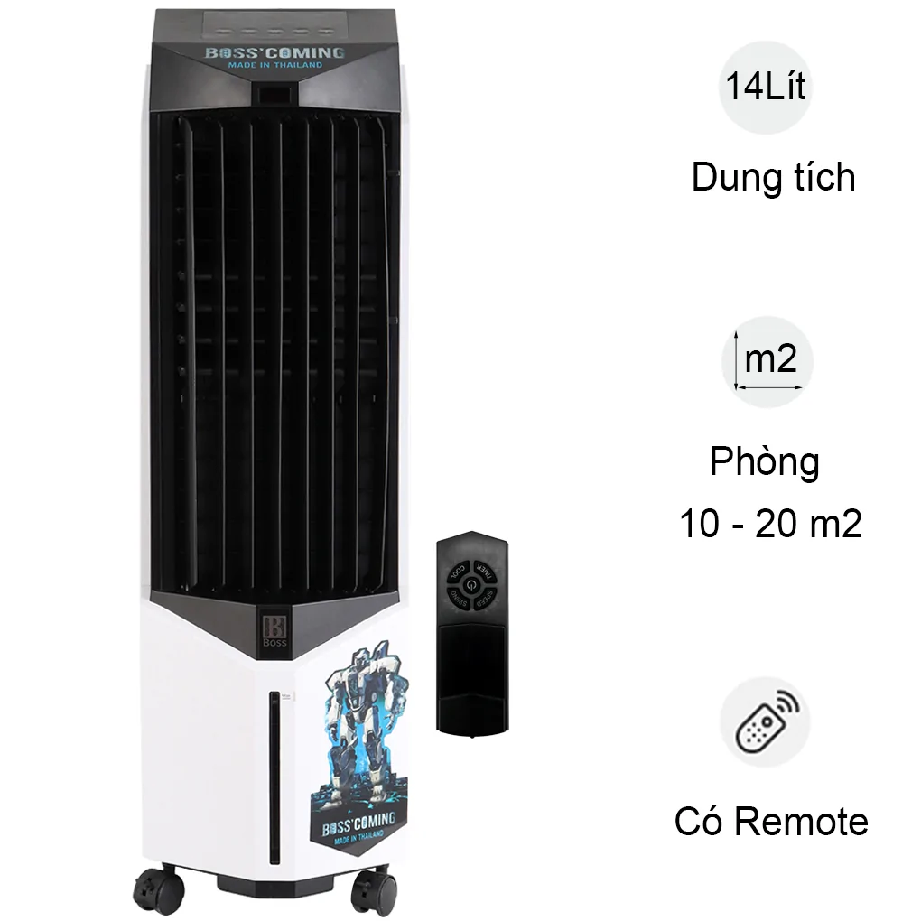 Quạt điều hòa Boss S-102 1 Quạt điều hòa Boss S-102