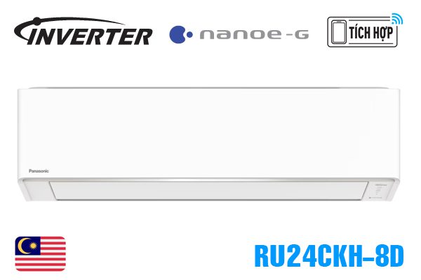 Điều hòa Panasonic RU24CKH-8D | 24000BTU 1 chiều inverter 1 Điều hòa Panasonic RU24CKH-8D | 24000BTU 1 chiều inverter