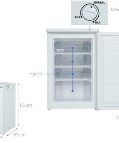 Tủ đông Alaska IF-11 | 100L 1 ngăn 1 cánh 2 -