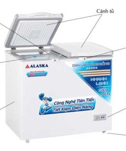 Tủ đông Alaska BCD-5568C | 327L 2 ngăn 2 cánh 3 Tủ đông Alaska BCD-5568C | 327L 2 ngăn 2 cánh - Ảnh 3