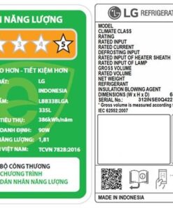 Tủ lạnh LG LBB33BLGA | 335L 2 cánh inverter 8 Tủ lạnh LG LBB33BLGA - hình số 9