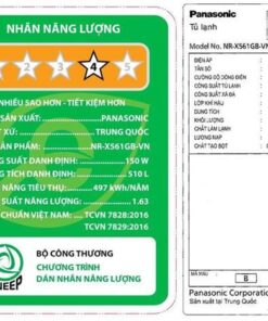 Tủ lạnh Panasonic NR-X561GB-VN | 510L 4 cánh inverter 8 Tủ lạnh Panasonic NR-X561GB-VN - hình số 8