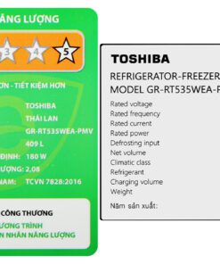 Tủ lạnh Toshiba GR-RT535WEA-PMV(06)-MG | 409L 2 cánh inverter 8 Tủ lạnh Toshiba GR-RT535WEA-PMV(06)-MG | 409L 2 cánh inverter - Ảnh 8