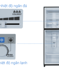 Tủ lạnh Sharp SJ-XP382AE-SL | 360L 2 cánh inverter 3 SJ-XP382AE-DS