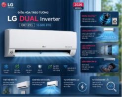 Điều hòa LG IOC12S1 Dual Inverter 12000 BTU