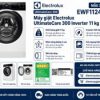 Máy giặt Electrolux UltimateCare 300 Inverter 11 kg EWF1124D3EC