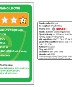 Máy giặt Bosch WGG254A0SG | 10kg cửa ngang 7 Máy giặt Bosch WGG254A0SG | 10kg cửa ngang - Ảnh 7