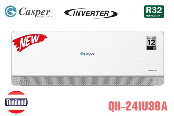 Điều hòa Casper QH-24IU36A | 24000BTU 2 chiều inverter 1 Điều hòa Casper QH-24IU36A | 24000BTU 2 chiều inverter