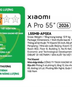 Tivi Xiaomi L55MB-APSEA | 55 inch 4K QLED Google 5 -