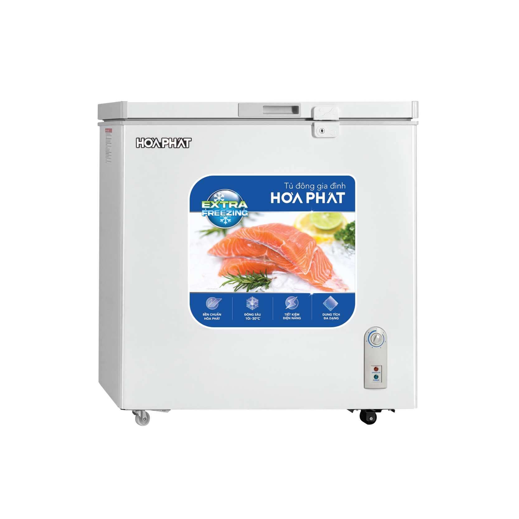 Tủ đông Hòa Phát HPF AD6162 | 162L 1 ngăn 1 cánh 2 Tủ đông Hòa Phát HPF AD6162 - hình số 2