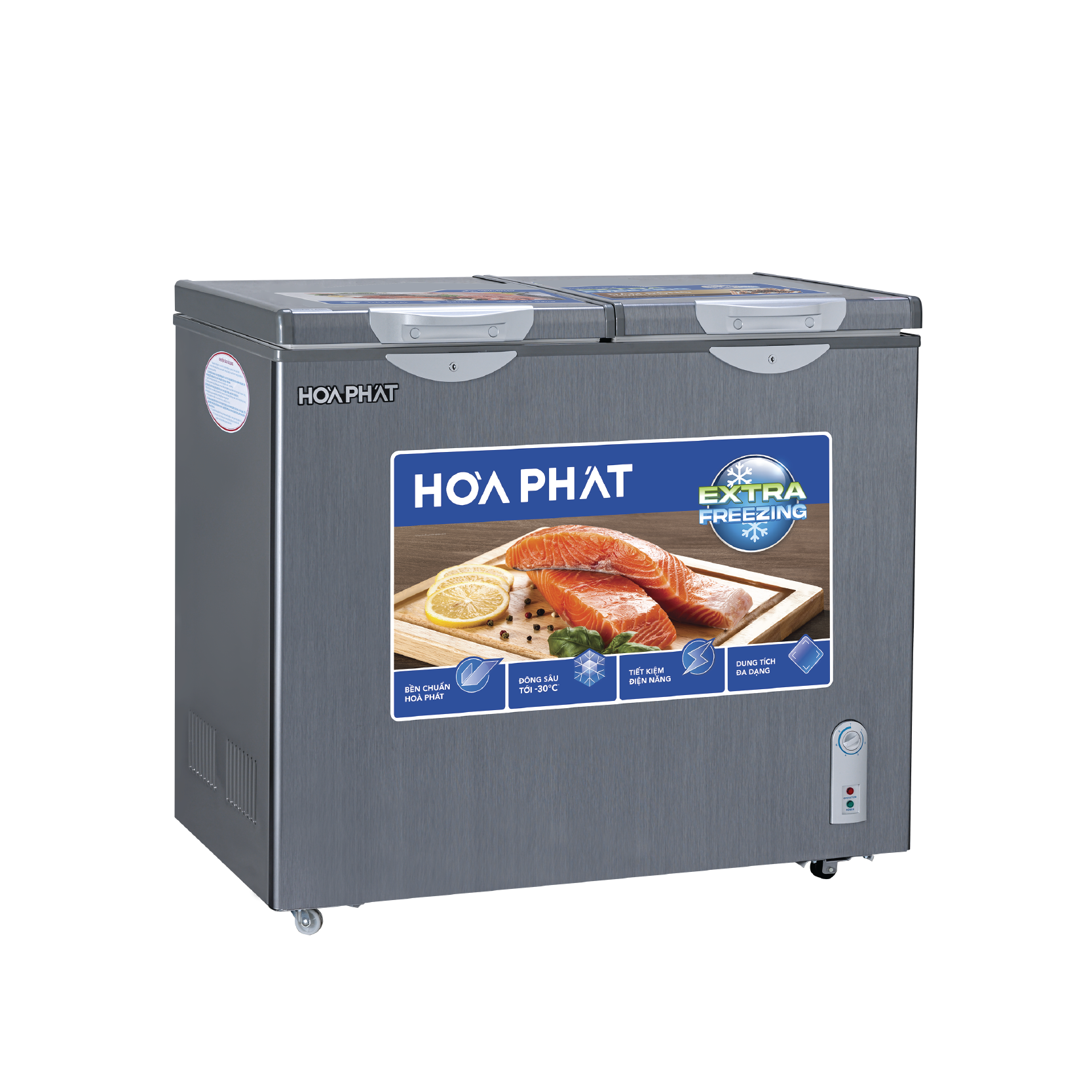 Tủ đông Hòa Phát HPF BD6205G | 205L 2 ngăn 2 cánh 3 Tủ đông Hòa Phát HPF BD6205G - hình số 3