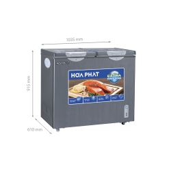 Tủ đông Hòa Phát HPF BD6205G | 205L 2 ngăn 2 cánh 13 Tủ đông Hòa Phát HPF BD6205G - hình số 7