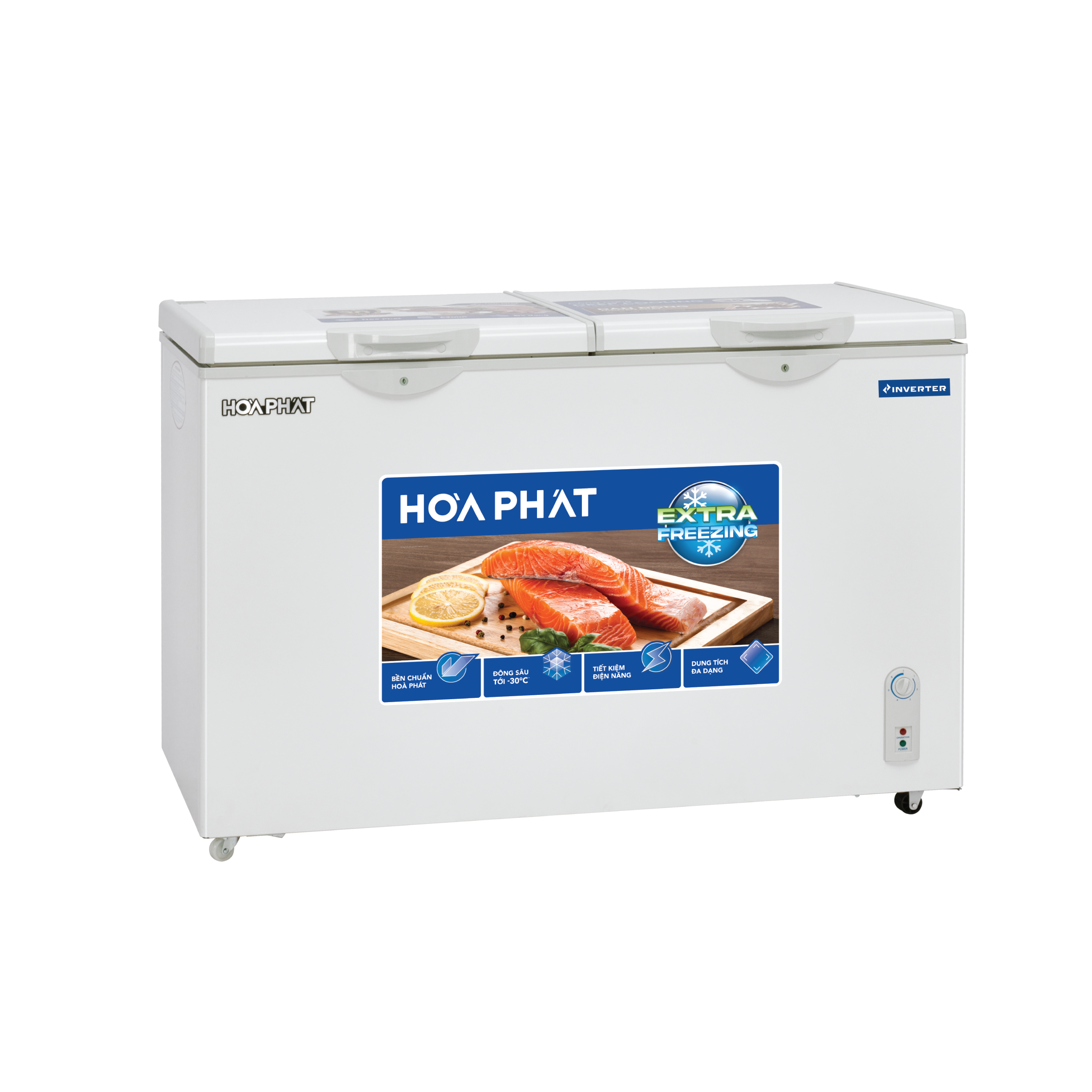 Tủ đông Hòa Phát HPF BD8205 | 205L 2 ngăn 2 cánh inverter 2 Tủ đông Hòa Phát HPF BD8205 - hình số 2