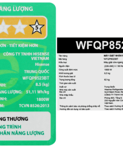 Máy giặt Hisense WFQP8523BT | 8.5kg cửa ngang 12 Máy giặt Hisense WFQP8523BT - hình số 12