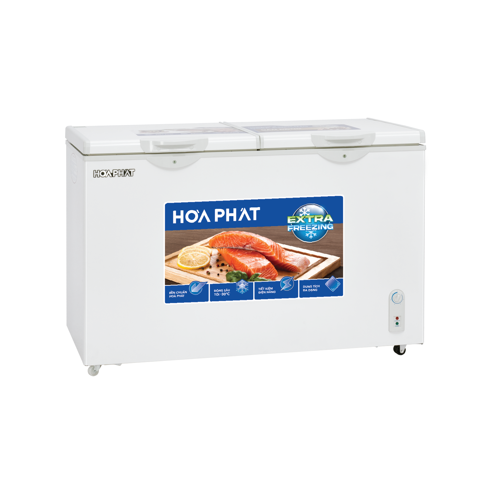 Tủ đông Hòa Phát HPF AN6352 | 352L 1 ngăn 2 cánh 2 Tủ đông Hòa Phát HPF AN6352 - hình số 2