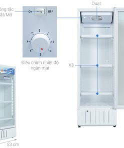Tủ mát Alaska LC-455H | 270L 1 cánh 3 -