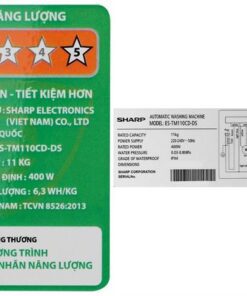 Máy giặt Sharp ES-TM110CD-DS | 11kg cửa trên inverter 9 Máy giặt Sharp ES-TM110CD-DS - hình số 10