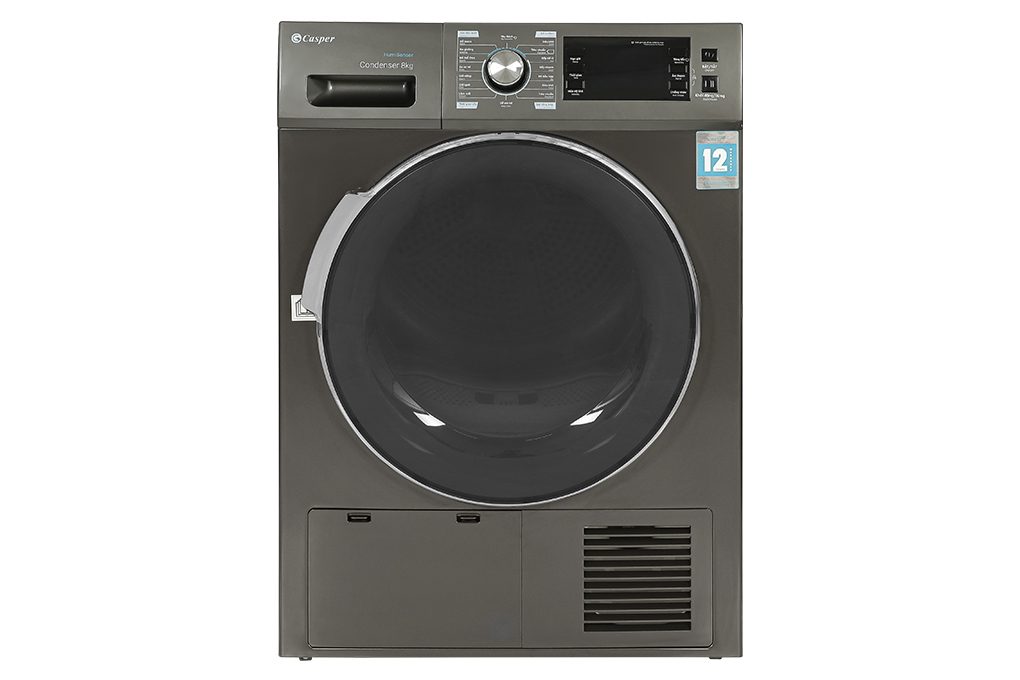 Máy sấy ngưng tụ Casper TD-80CGB | 8 kg màu ghi xám 1 Máy sấy ngưng tụ Casper TD-80CGB | 8 kg màu ghi xám