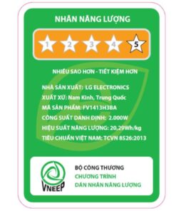 Máy giặt sấy LG FV1413H3BA | 13kg cửa ngang inverter 9 Máy giặt sấy LG FV1413H3BA | 13kg cửa ngang inverter - Ảnh 9