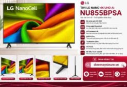 Smart Tivi LG NANO 4K UHD AI 43 inch 43NU855BPSA