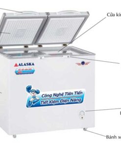 Tủ đông Alaska BCD-3068N | 205L 2 ngăn 2 cánh 2 Tủ đông Alaska BCD-3068N | 205L 2 ngăn 2 cánh - Ảnh 2