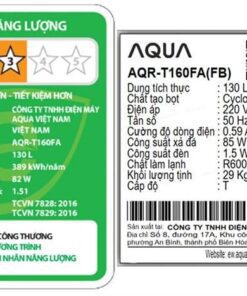 Tủ lạnh Aqua AQR-T160FA(BS) | 130L 2 cánh 5 Tủ lạnh Aqua AQR-T160FA(BS) - hình số 5