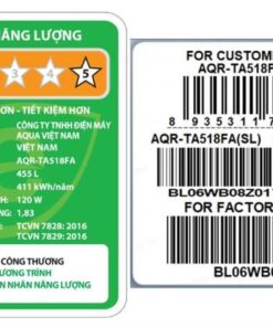 Tủ lạnh Aqua AQR-TA518FA(SL) | 455L 2 cánh inverter 4 Tủ lạnh Aqua AQR-TA518FA(SL) - hình số 4