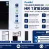 Tủ Lạnh Cánh Kính Funiki Inverter HR T8185GB 185 Lít