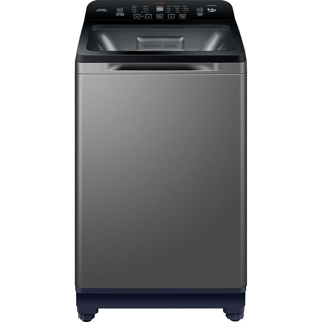 Máy giặt Aqua AQW-FR90GT.S | 9kg cửa trên 1 Máy giặt Aqua AQW-FR90GT.S | 9kg cửa trên