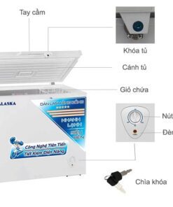 Tủ đông Alaska BD-400C | 295L 1 ngăn 1 cánh 2 Tủ đông Alaska BD-400C | 295L 1 ngăn 1 cánh - Ảnh 2