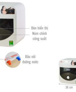 Bình nóng lạnh Rossi Amore RAM15SQ | 15L vuông 2 Bình nóng lạnh Rossi Amore RAM15SQ - hình số 2